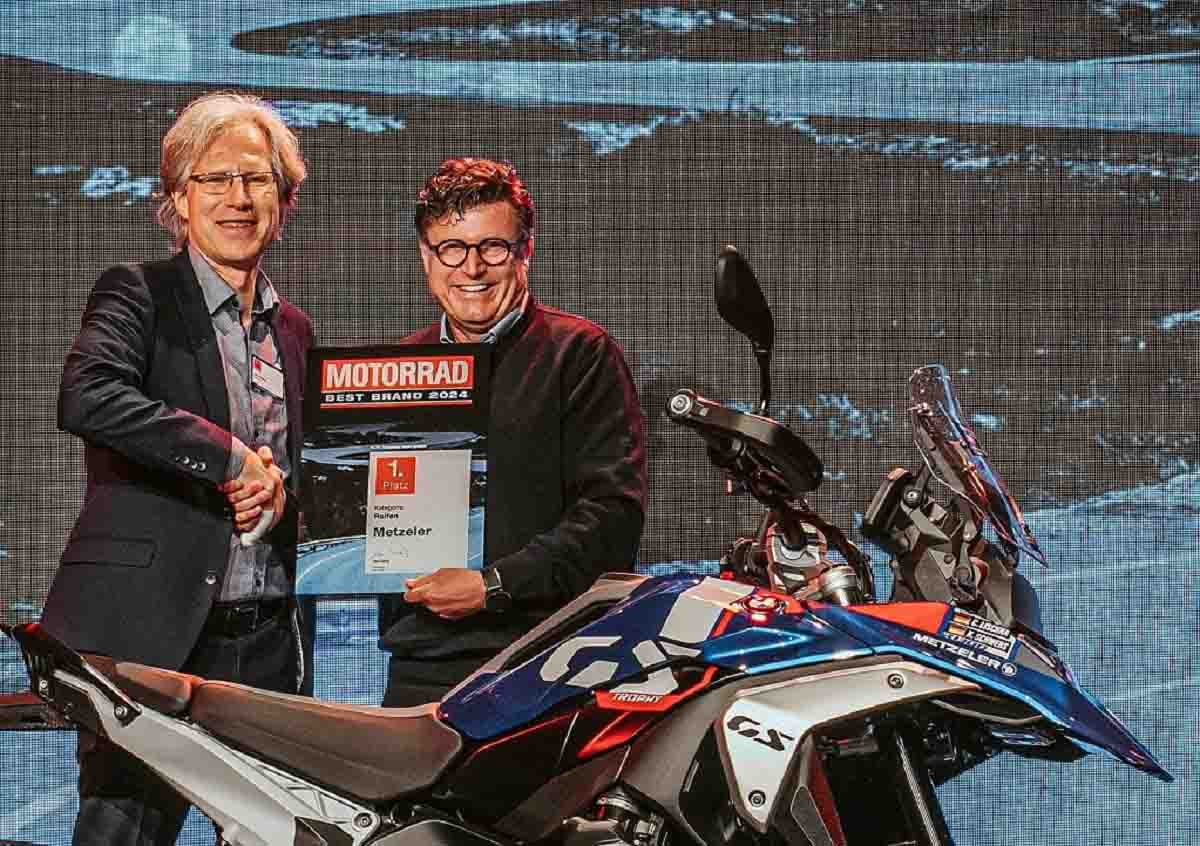 Metzeler, elegida mejor marca de neumáticos de moto en 2024 7 Metzeler premio Motorrad 2024