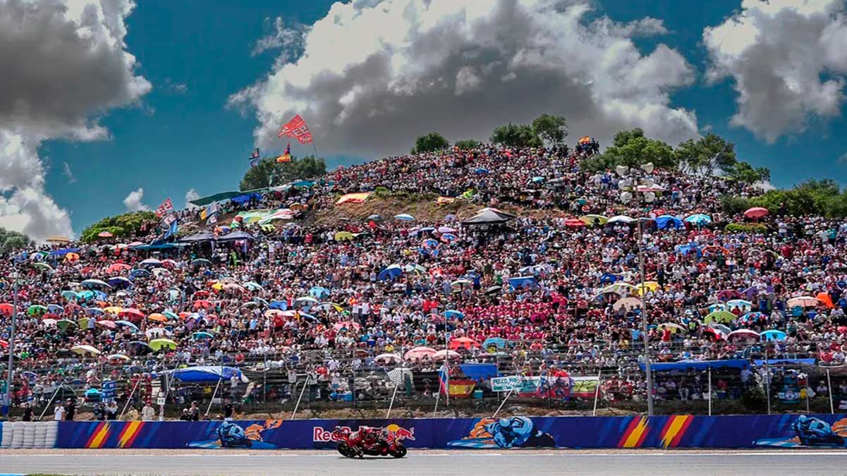 Última hora: el GP de España de MotoGP 2024 no bate récords de asistencia 1 Record Jerez MotoGP 2024