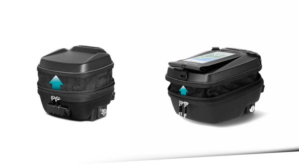 SHAD aumenta su gama de bolsas sobredepósito con tres nueva opciones 10 SHAD bolsas sobredepósito Click System