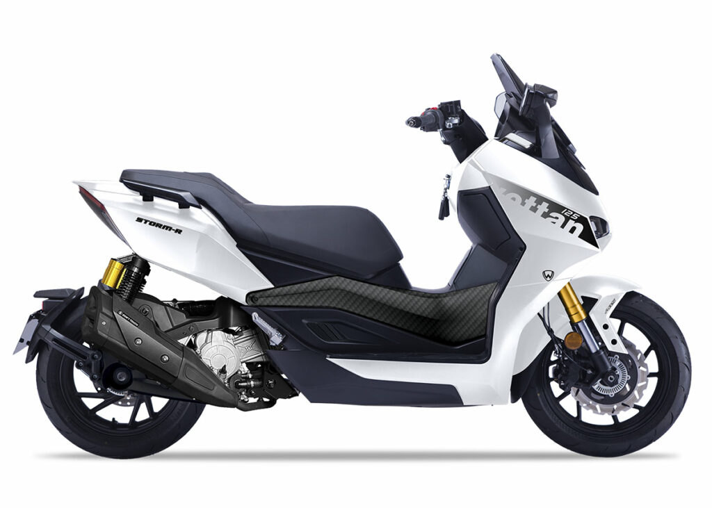 Estos son los precios y los scooters rivales del QJ Motor MTX 125 21 wottan storm r plus