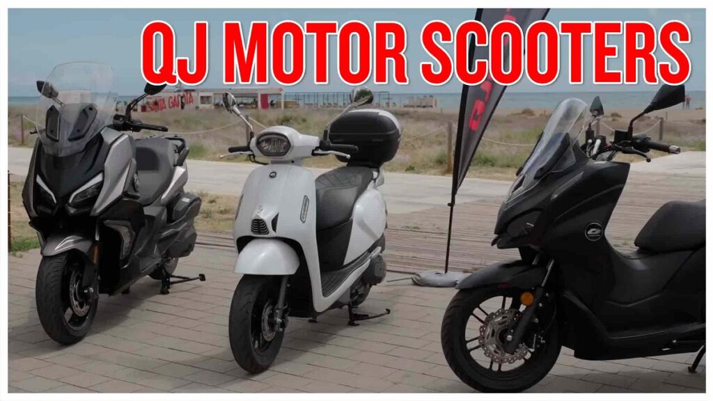 Novedades scooters QJ Motor 2024, vídeo