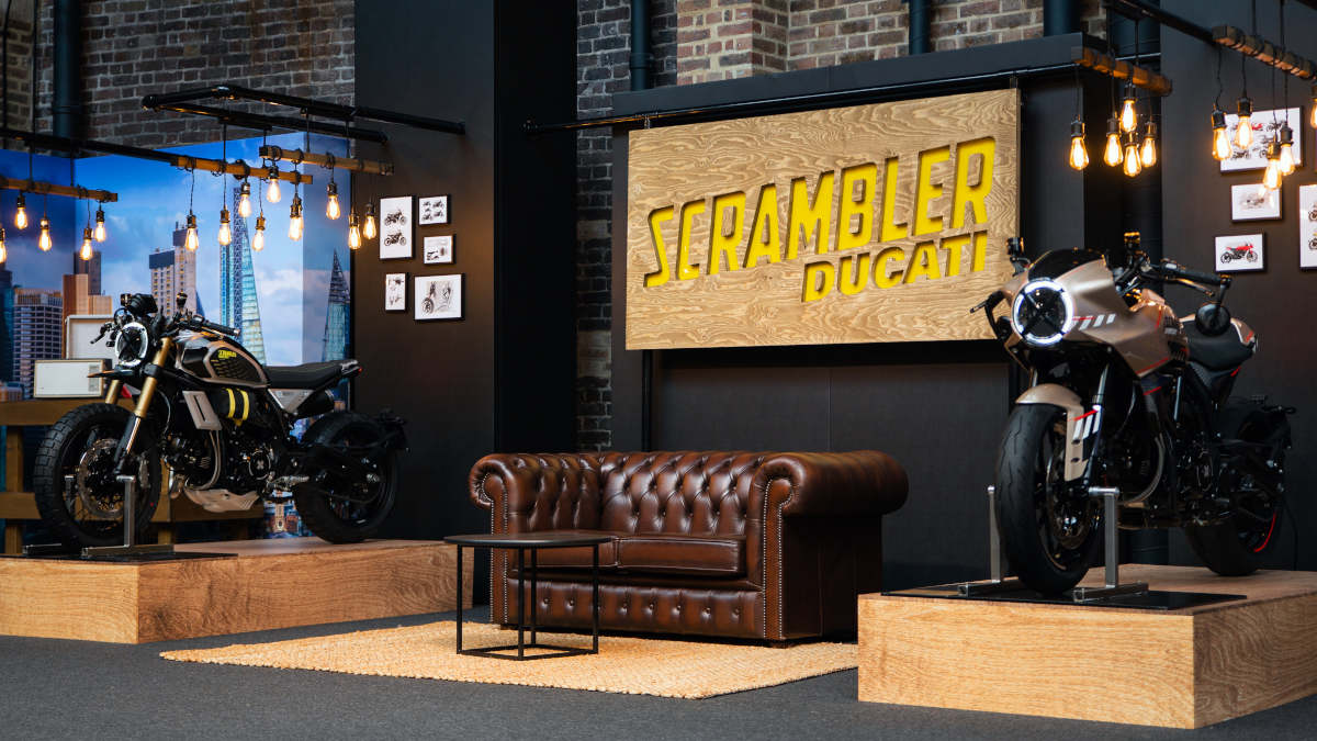 La Ducati Scrambler muestra sus posibilidades de customización a través de dos exclusivos prototipos