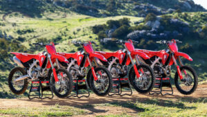 Fotos de la gama Honda CRF 2025