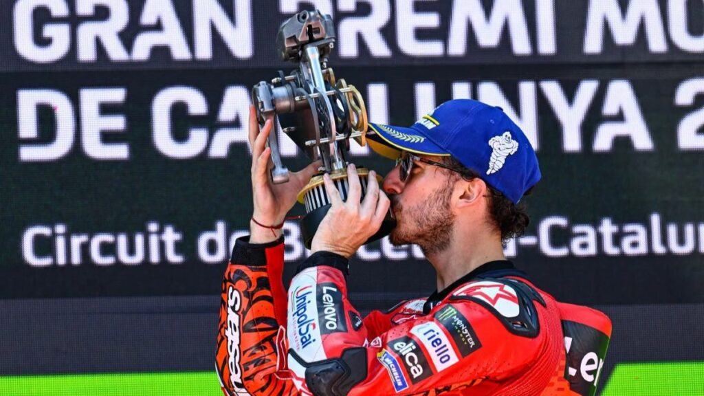 MotoGP Cataluña 2024: Pecco Bagnaia se convierte en la Ducati más rápida 1 pecco cataluña MotoGP