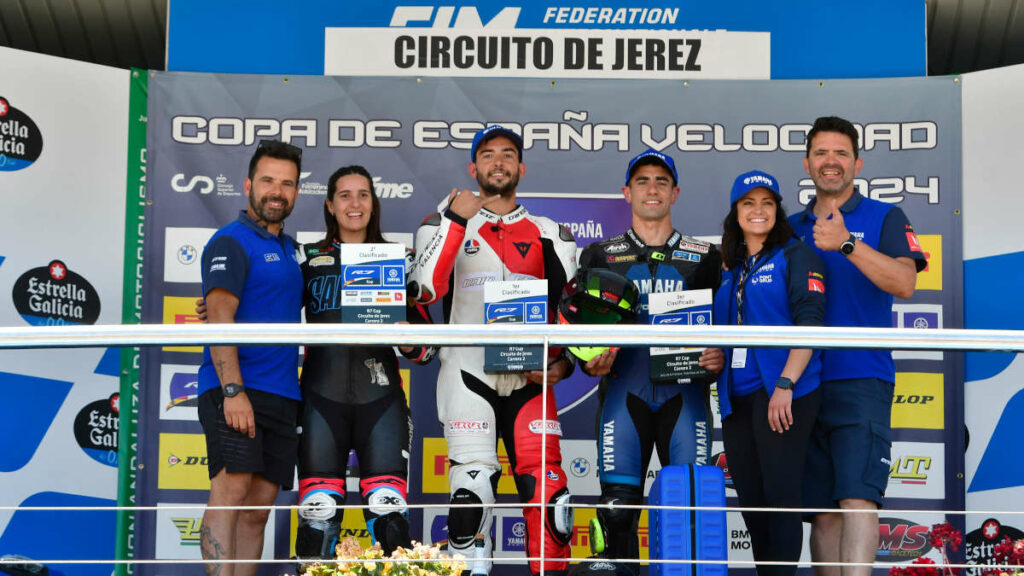 Yamaha R7 Cup 2024: Eric Molina saca la casta en un fin de semana muy igualado en Jerez 13 Yamaha R7 Cup 2024 Jerez