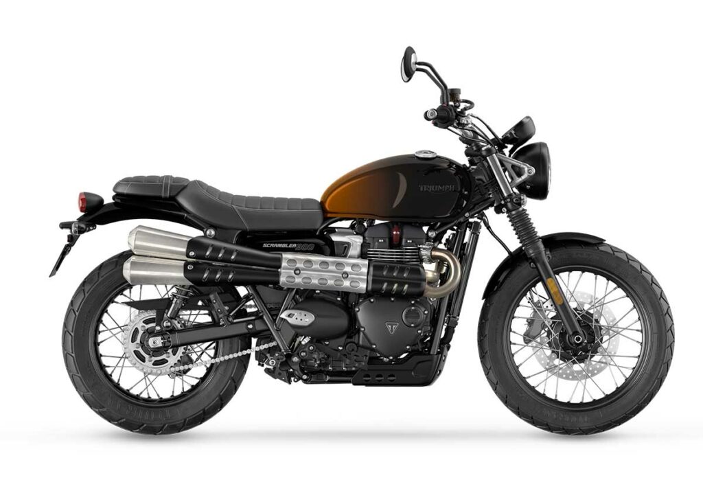 ¿Quieres una moto para el A2 limitada? Aquí tienes siete motos trail muy buenas con oferta en junio 15 Triumph Scrambler 900 Orange Stealth Edition 2024
