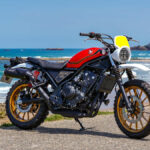 Honda CL500 finalistas en el Wheels & Waves 2024