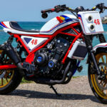 Honda CL500 finalistas en el Wheels & Waves 2024