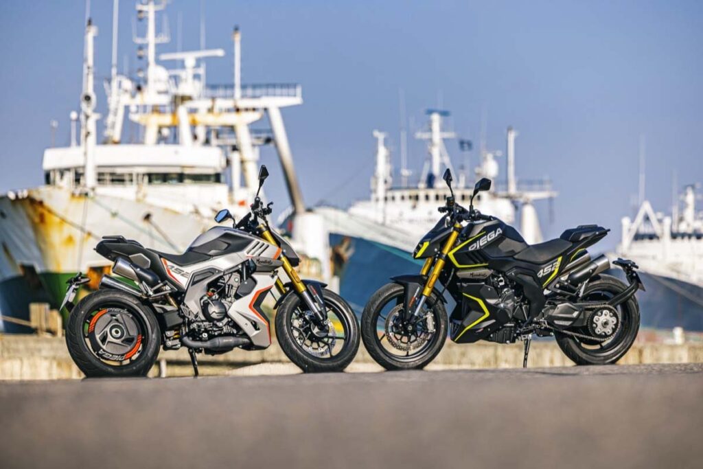 La FB Mondial Piega 452 es una nueva hipernaked radical para usuarios del carnet A2 10 Presentación FB Mondial Piega 452