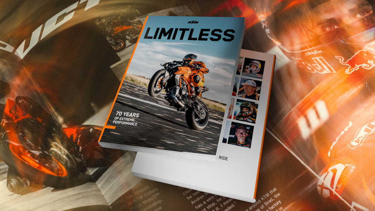 'Limitless': así es la publicación especial de KTM por su 70 aniversario 1 revista Limitless KTM