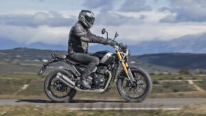 Fotos de la prueba de la Triumph Scrambler 400 X