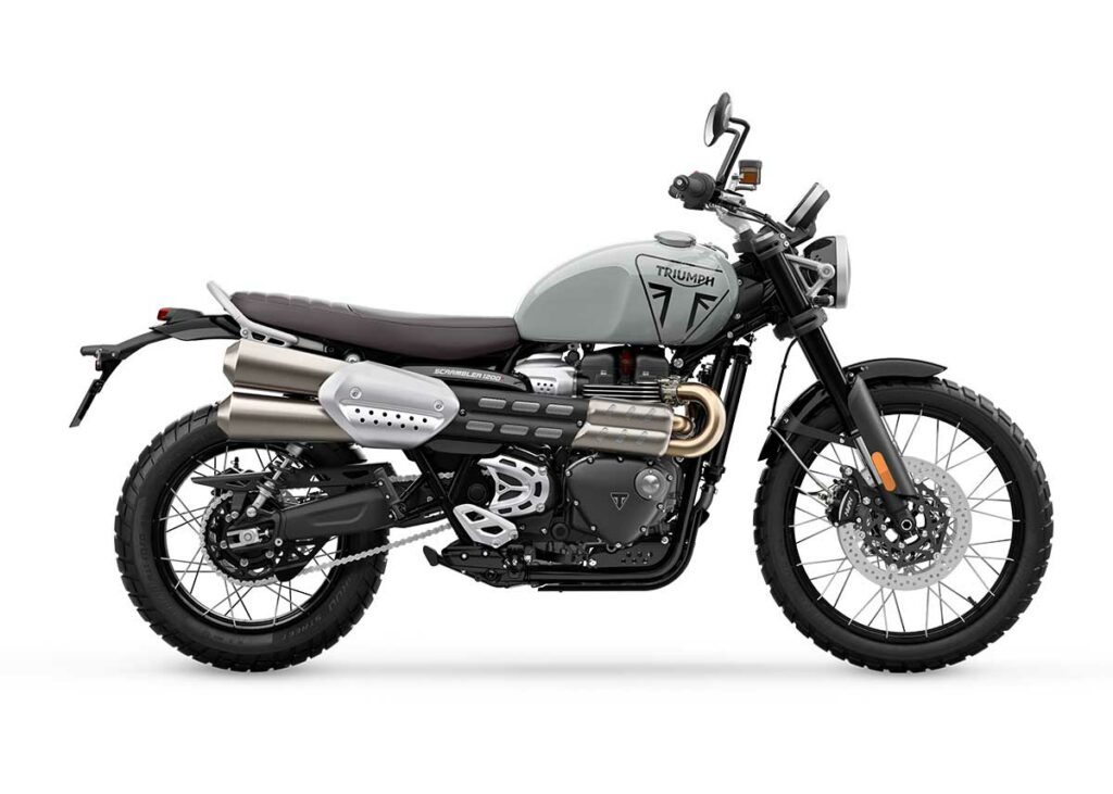 Este es el precio de la Moto Guzzi Stelvio y las motos trail que se presentan como principales rivales 18 Triumph Bonneville Scrambler 1200 X 2024