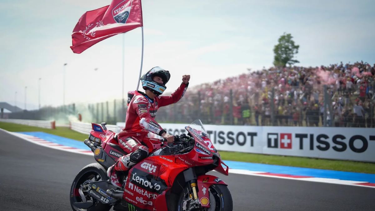 MotoGP San Marino: la victoria número 100 de Ducati cayó del lado de Enea Bastianini