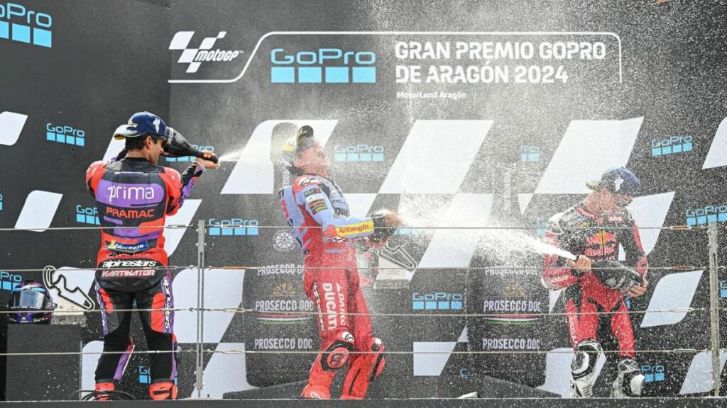 MotoGP Aragón: Marc Márquez, el regreso de hijo prodigo 2 Podio aragon