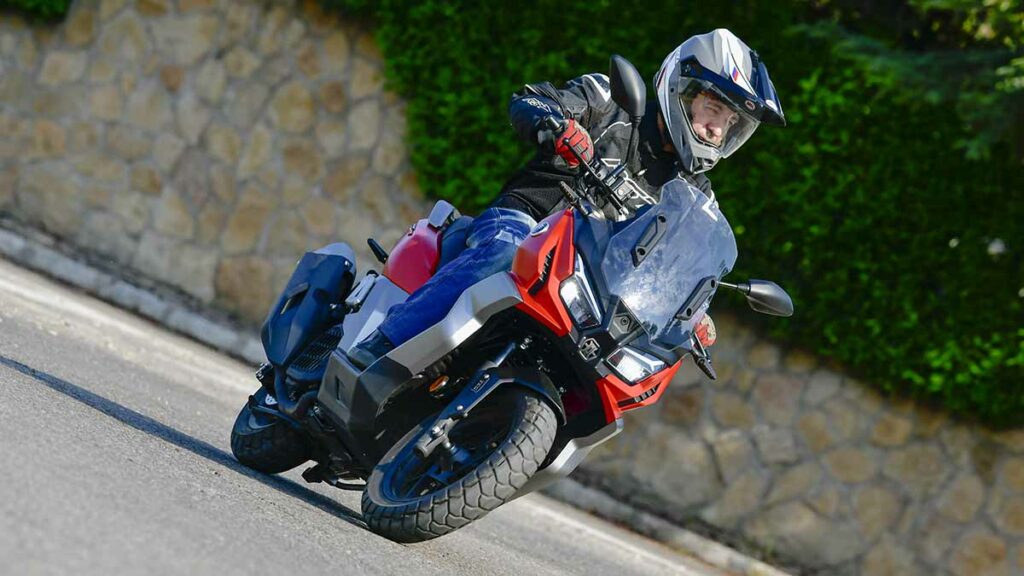 Fotos de la prueba del Voge SR1 ADV 1 Prueba Voge SR1 ADV