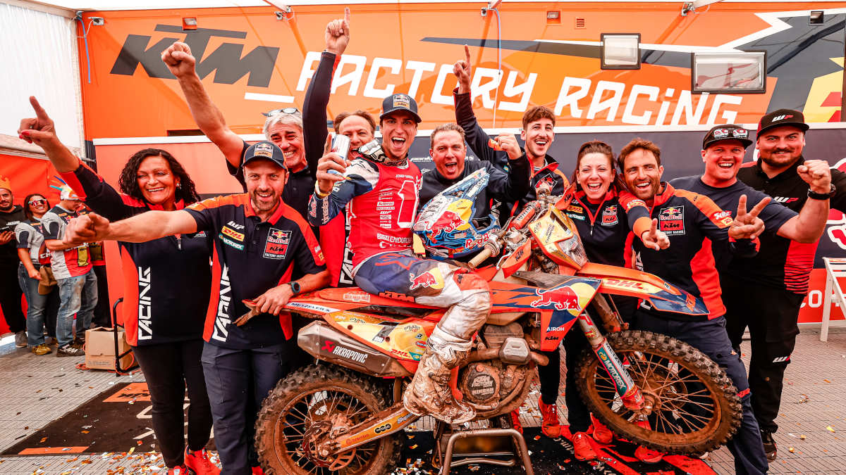 Josep García campeón del mundo EnduroGP 2024