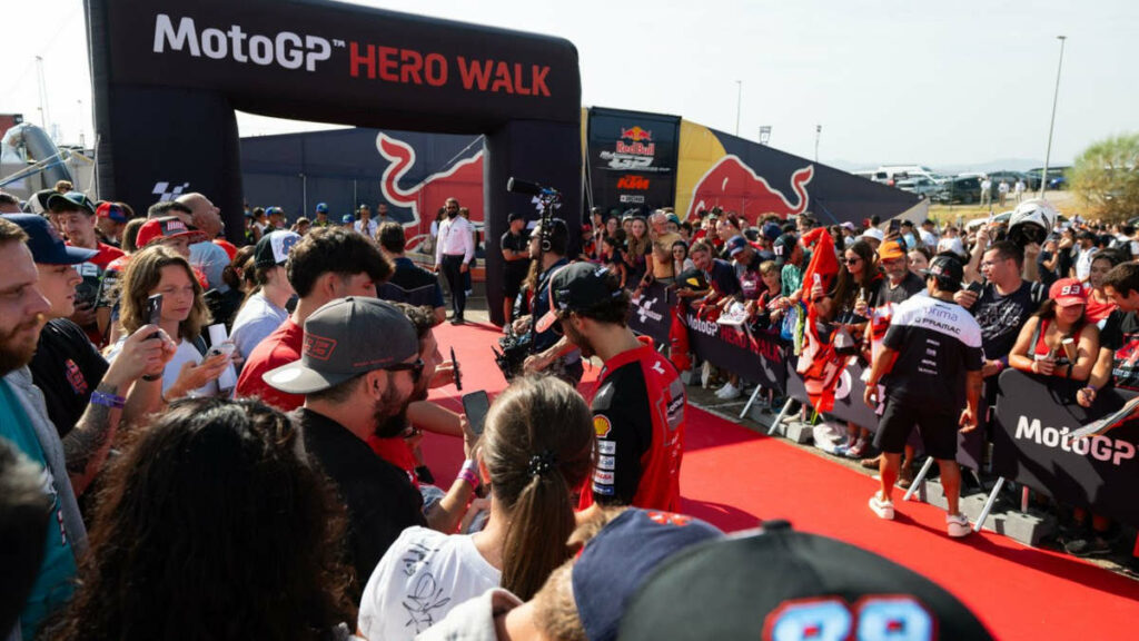 El GP de Aragón de MotoGP concluye con triplete español y más 100.000 aficionados 12 MotoGP MotorLand Aragón 2024