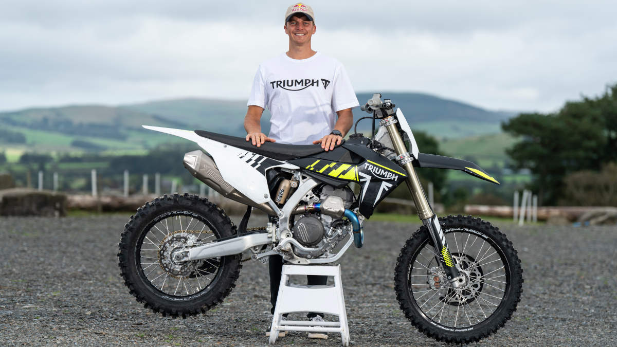 Fotos del equipo Triumph de EnduroGP