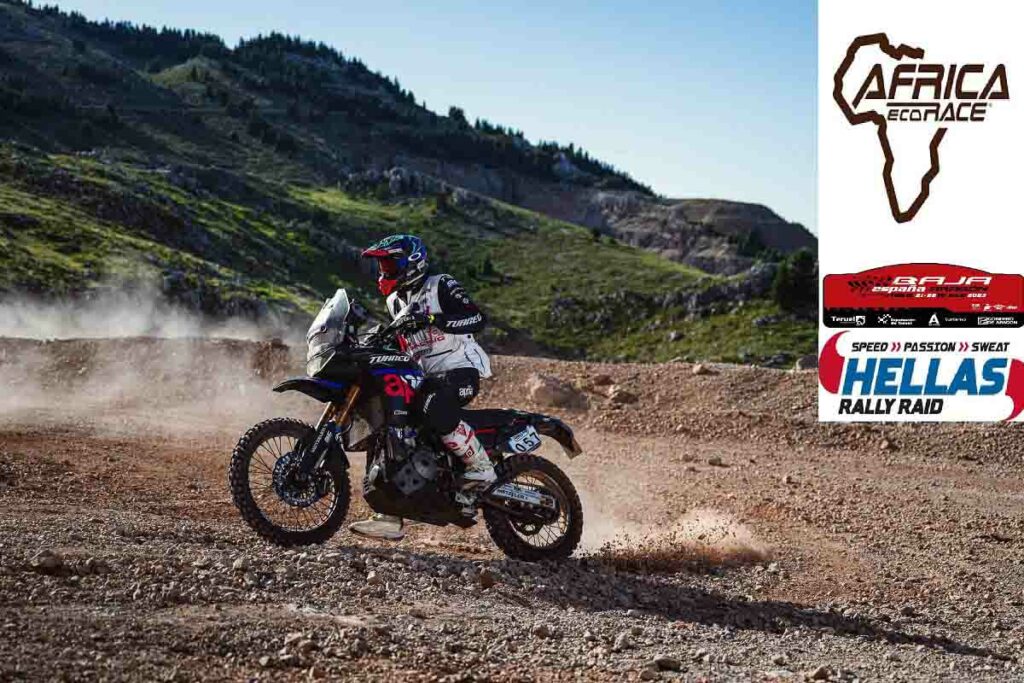 Fotos de la Aprilia Tuareg 660 en competición 1 Aprilia Tuareg 660 en competición