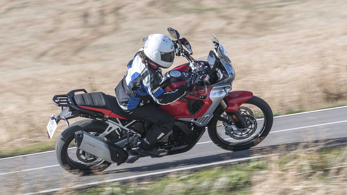 Fotos de la prueba de la MV Agusta Enduro Veloce