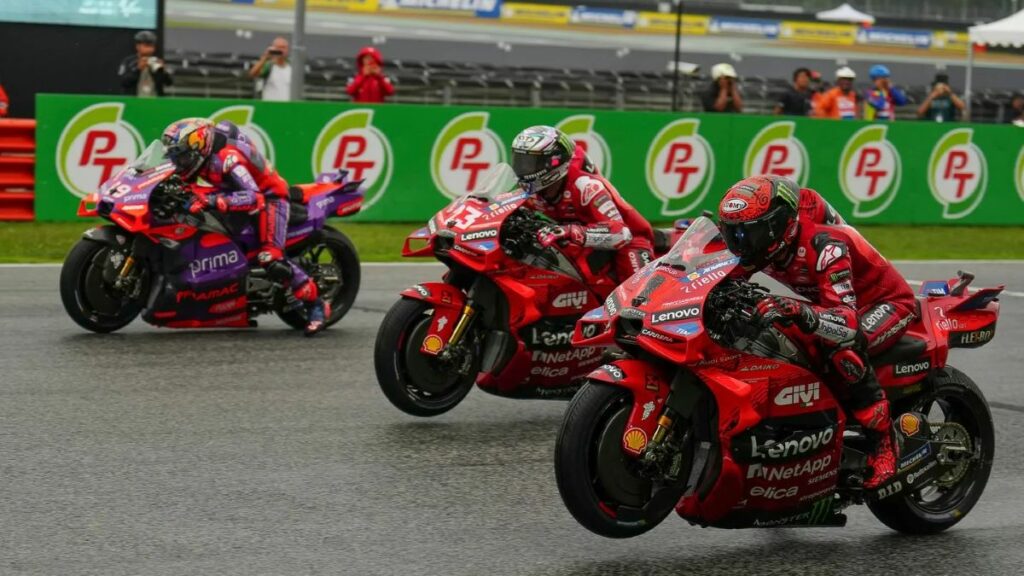 MotoGP Tailandia: Pecco Bagnaia recorta puntos en la lucha por el mundial 1 MotoGP Tailandia