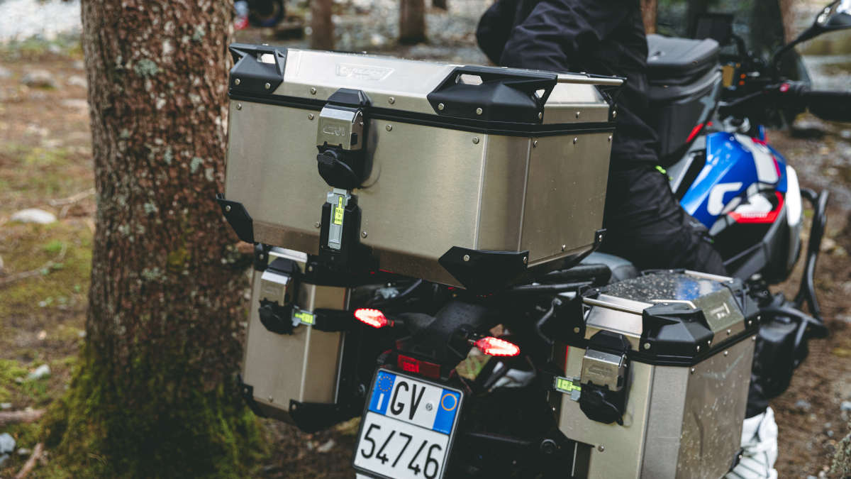 Fotos del sistema Smart Security Lock de GIVI