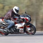 Prueba de la Bimota KB4