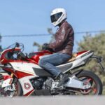 Prueba de la Bimota KB4