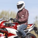 Prueba de la Bimota KB4