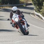 Prueba de la Bimota KB4