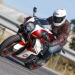 Prueba de la Bimota KB4