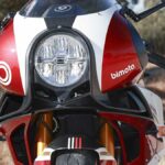 Prueba de la Bimota KB4
