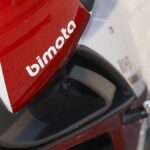 Prueba de la Bimota KB4
