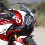 Prueba de la Bimota KB4