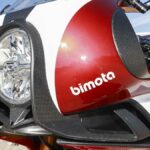 Prueba de la Bimota KB4