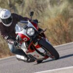 Prueba de la Bimota KB4