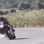 Prueba de la Bimota KB4