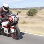 Prueba de la Bimota KB4