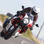 Prueba de la Bimota KB4