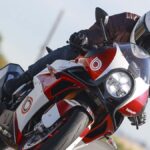 Prueba de la Bimota KB4