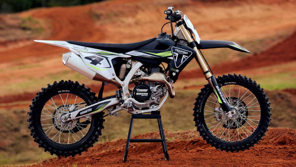 Triumph se mete de lleno en el motocross de élite con la nueva TF 450-RC Edition 8 Triumph TF 450-RC Edition 2025