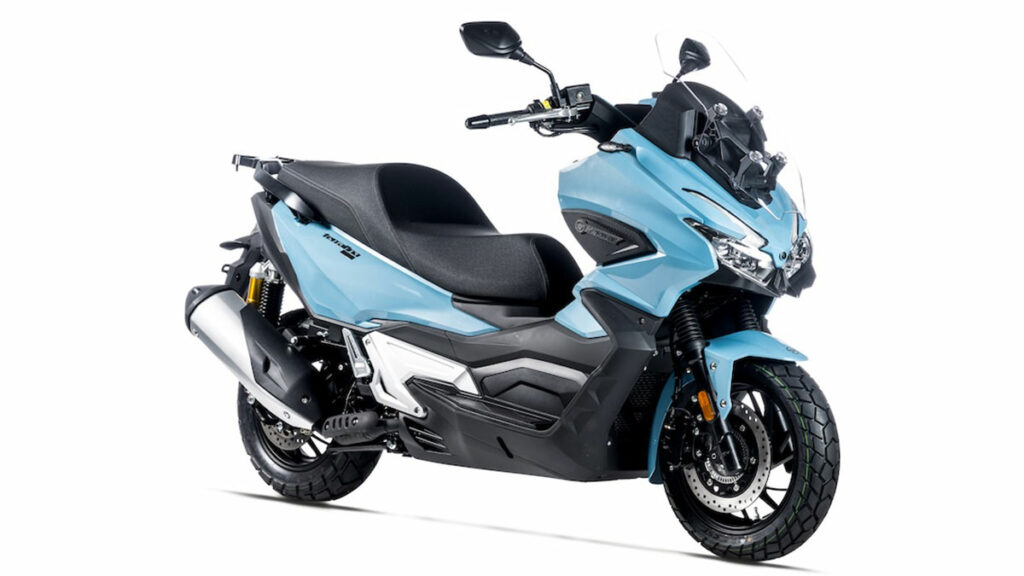 Los nuevos scooters para el carnet A2 que despuntarán en 2025 15 Keeway Terrafina 350 2025