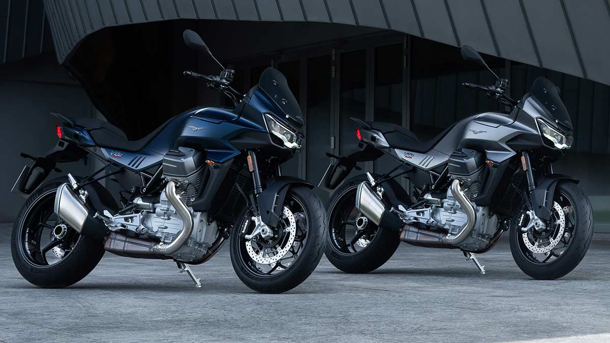 Moto Guzzi V100 Mandello 2025: nueva versión «Túnel de Viento» y más equipamiento en toda la gama