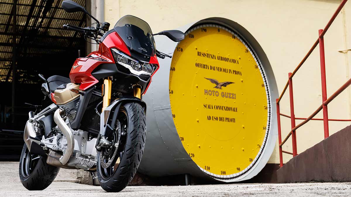 Moto Guzzi V100 Mandello Wind Tunnel 2025