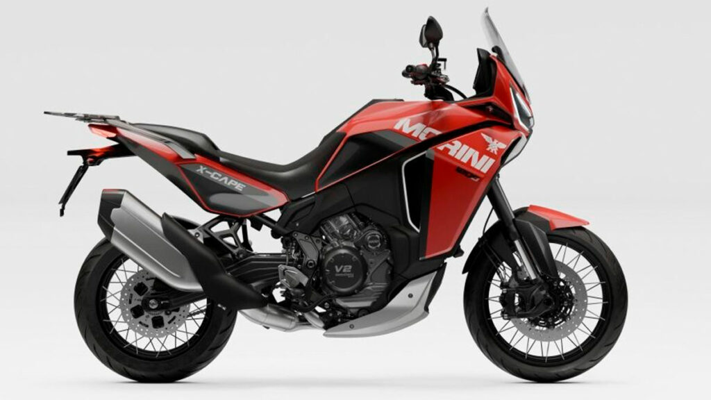La esperada trail Moto Morini X-Cape 1200 se deja ver, en su versión definitiva, formando parte de las novedades 2025 del Salón de Milán EICMA 2024 3 Moto Morini X-Cape 1200 2025