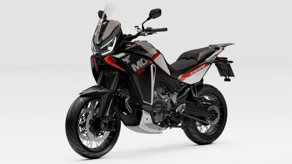 La esperada trail Moto Morini X-Cape 1200 se deja ver, en su versión definitiva, formando parte de las novedades 2025 del Salón de Milán EICMA 2024 8 Moto Morini X-Cape 1200 2025