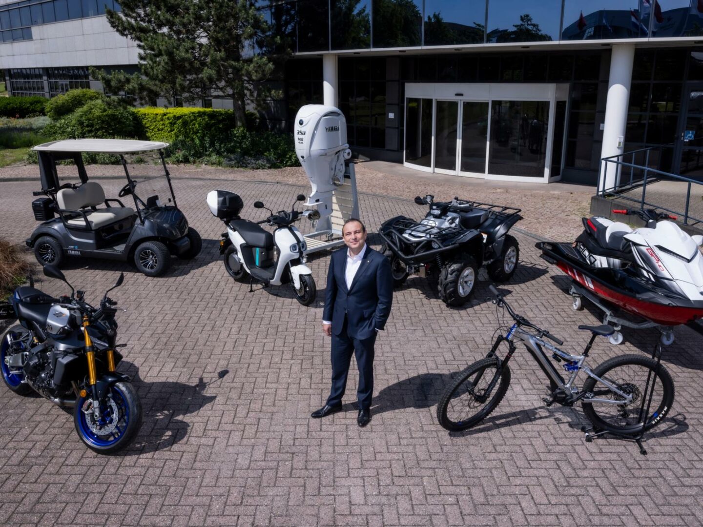 Fotos de la valoración de Yamaha sobre temas de actualidad