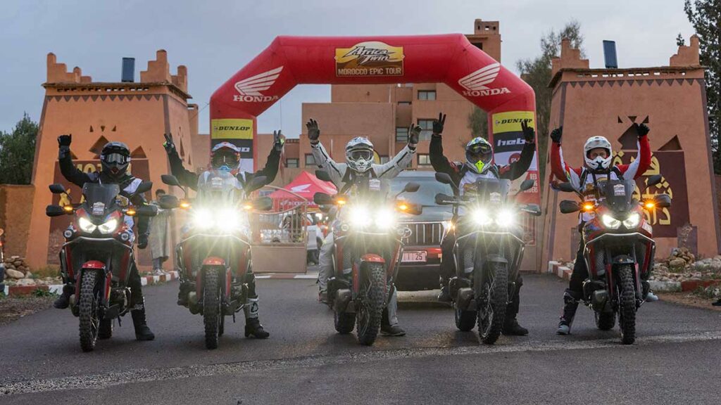 Africa Twin Morocco Epic Tour 2024