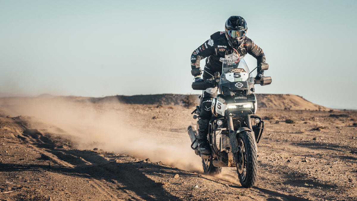 Harley-Davidson en la Africa Eco Race