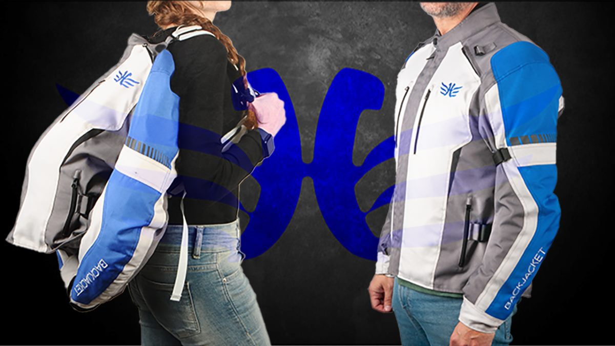 Chaqueta y mochila Backjacket